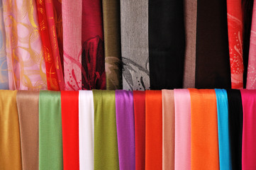 Textile Fabric in multi color.