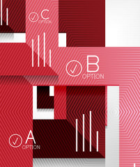 Infographic abstract background