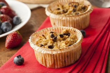 Homemade Breakfast Oatmeal Muffins
