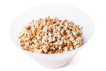 Popcorn in a bowl