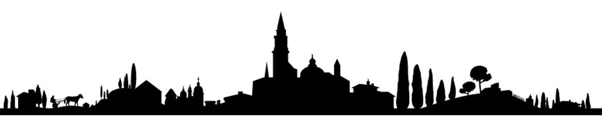 Fototapeta premium Panorama Südeuropa