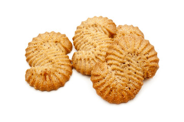 crackers  isolated on white