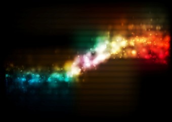 Bright shiny waves vector background