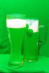 two green beer
