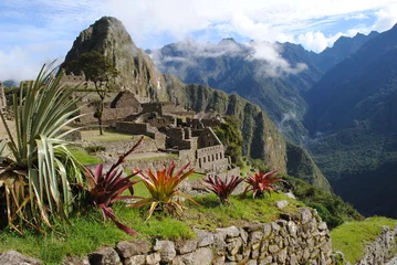 Crédence de cuisine en verre imprimé Machu Picchu Machu Picchu