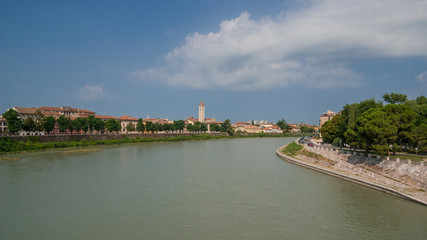 Obraz premium The Adige River