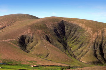 Obraz premium Volcanic landscape Fuerteventura Canary islands Spain