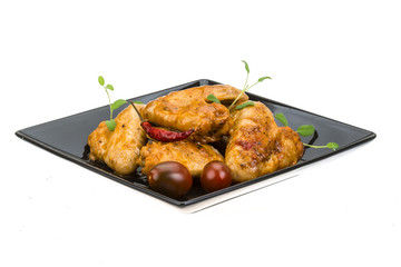 Grilled chicken wings