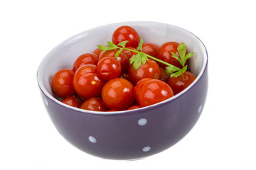 Marinated cherry tomato
