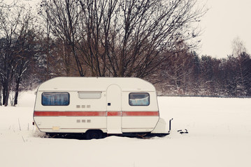 Winter caravan