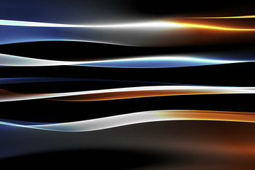 Fantastic elegant wave background design illustration