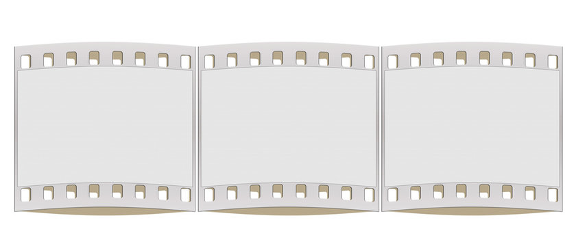 35mm film strip frame