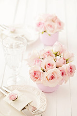 wedding table setting