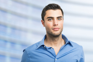 Handsome man portrait