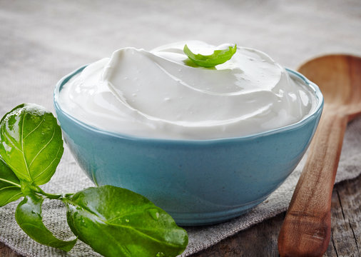 Bowl Of Sour Cream