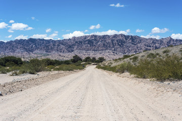 Famous Route 40 in Salta, Argentina.