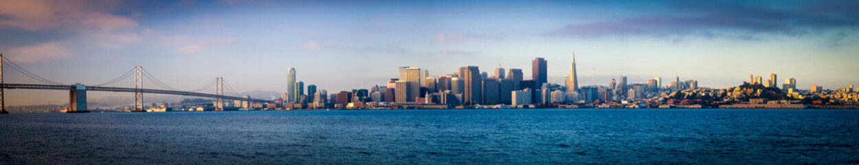 Fototapeta na wymiar San Francisco skylines