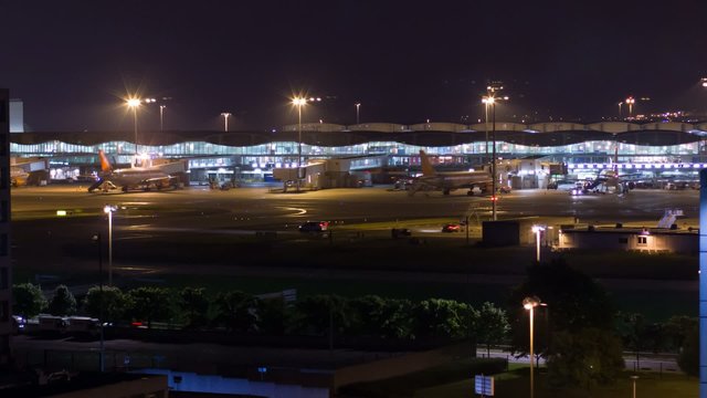 Big City Airport Timelapse