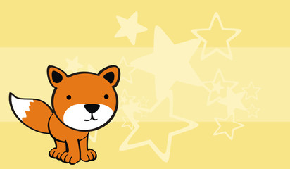 fox cyte baby cartoon wallpaper