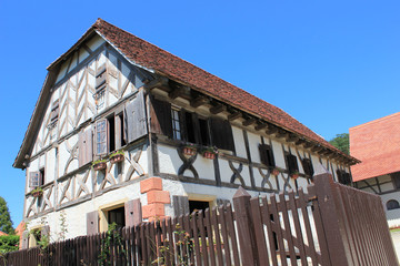 フランス農家の家