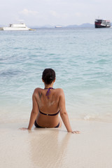 Girl on the beach