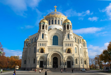 Fototapeta na wymiar Orthodox cathedral of St. Nicholas