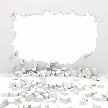 3d wall destruction