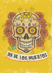 dia de los muertos poster