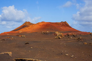 Mountains of fire Timanfaya
