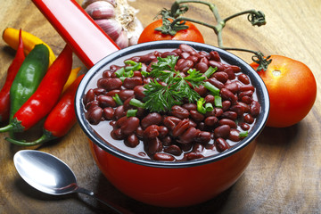 kidney bean.
