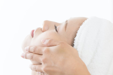 フェイシャルマッサージ