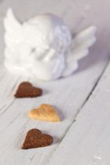 Heart shaped cookies