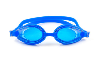 blue goggles