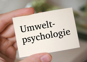 Umweltpsychologie