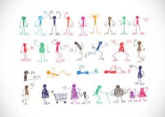 Man  People  Icon Sign Symbol Pictogram