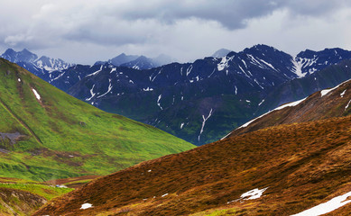 Mountains on Alaska