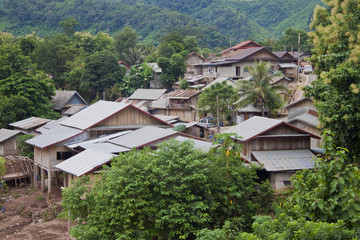 Nature around Nong Khiaw village in Laos