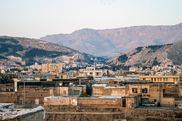 Obraz premium Roofs of Shiraz, Iran.