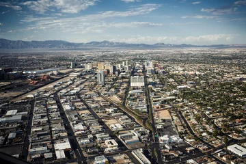 Rolgordijnen Aerial view of Las Vegas © Andrew Bayda