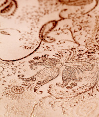 brocade textile pattern