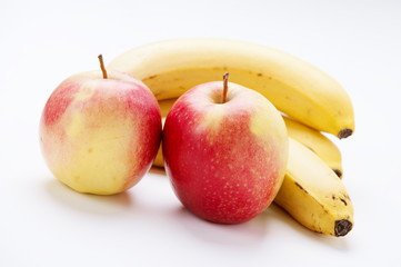 apple and banana