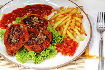 chicken steak