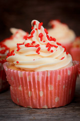 Vanilla cupcake