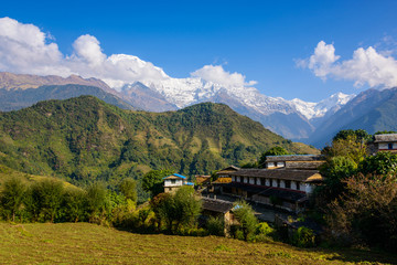 Ghandruk village in the Annapurna region