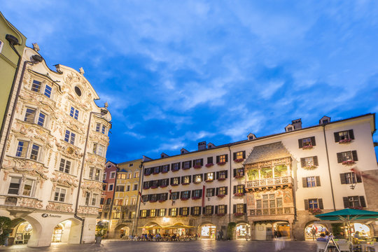 The Golden Roof in Innsbruck, Austria.