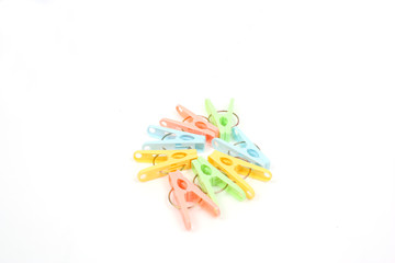 Color clothes-pegs