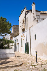 Alleyway. Felline. Puglia. Italy.