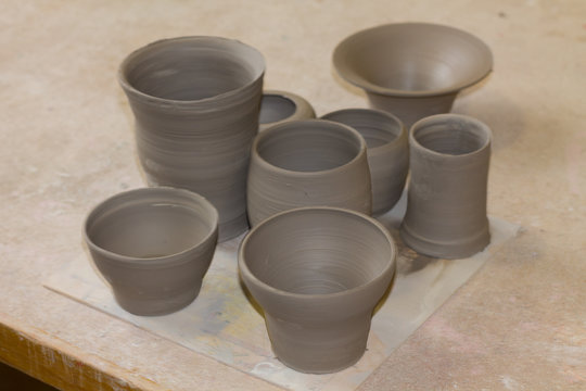 Poterie apr&egrave;s tournage
