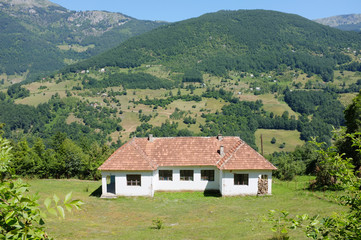 Fototapeta na wymiar Country House, Montenegro