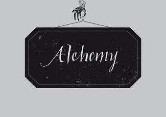 Calligraphic Alchemy poster